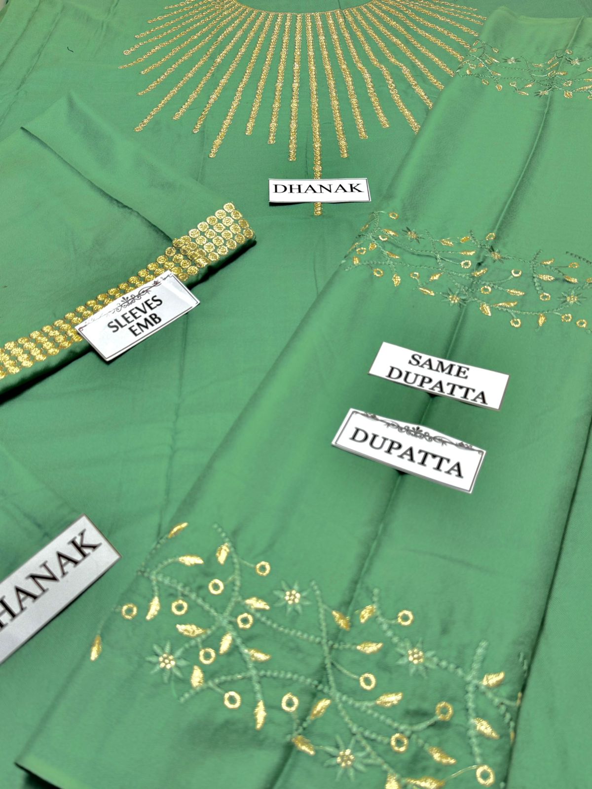 NATASHA KAMAL | DHANAK 3 PIECE FULL HEAVY EMBROIDERED SUIT FOR WINTER 2024-2025