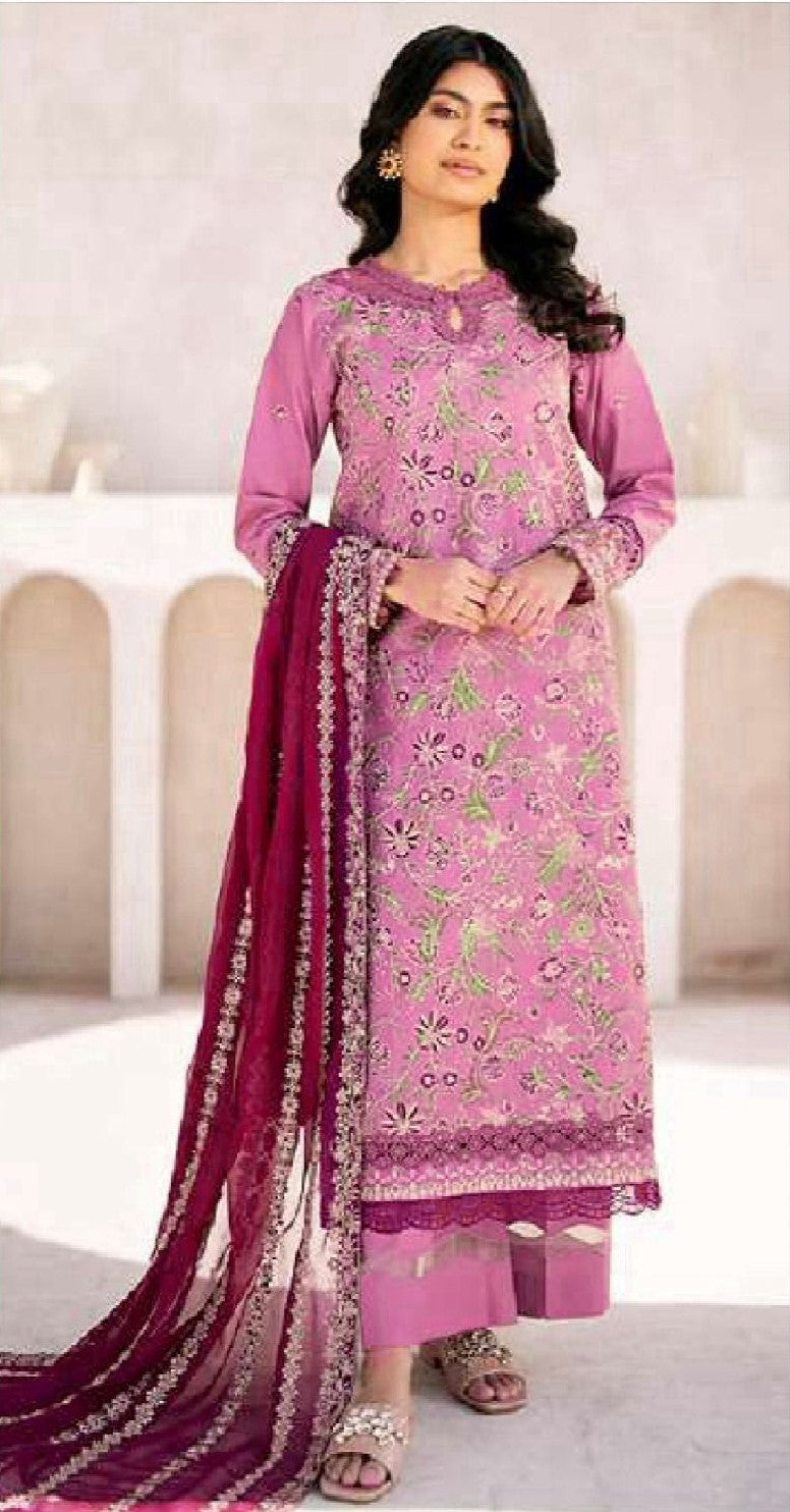 BAROQUE | KHADAR 3 PIECE PRINT SUIT FOR WINTER 2024-2025