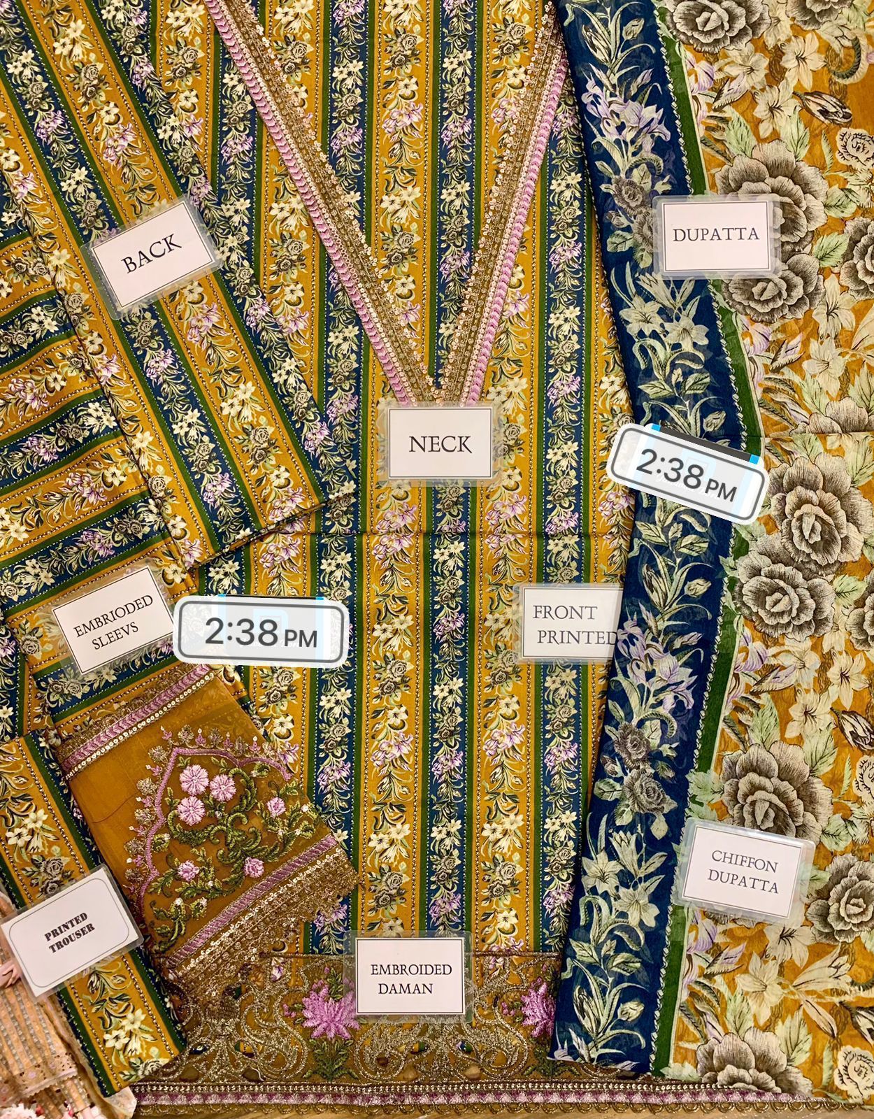 MARIA B | LAWN 3 PIECE FULL HEAVY EMB SUIT FOR SUMMER 2025