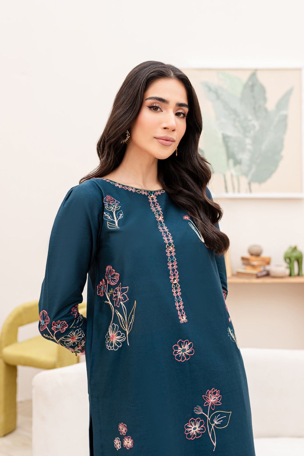 BATIK | LAWN 2 PIECE FULL EMB UNSTICHED SUIT FOR SUMMER 2025