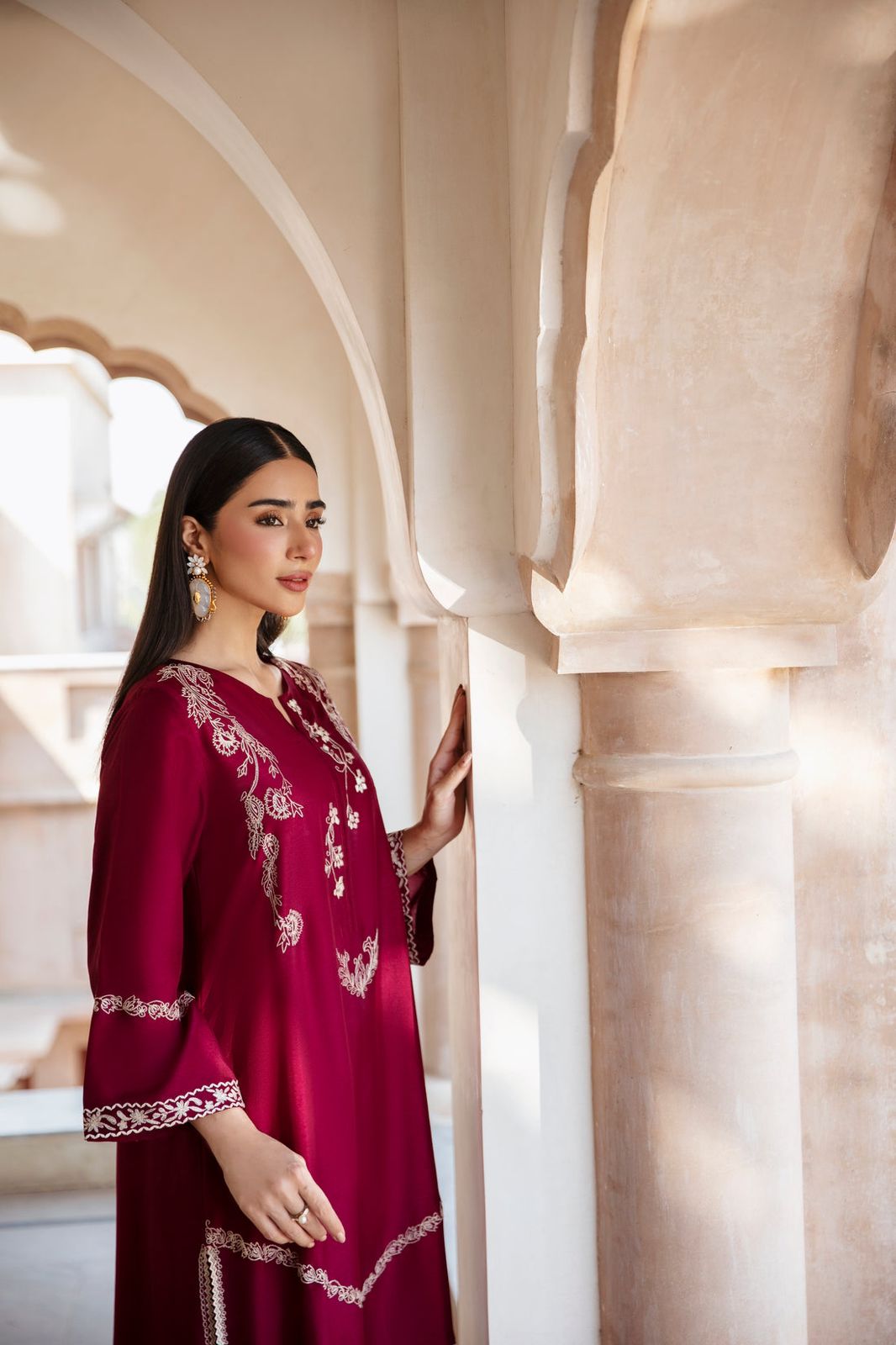 BATIK | LAWN 2 PIECE UNSTICHED FULL HEAVY EMB SUIT FOR SUMMER 2025