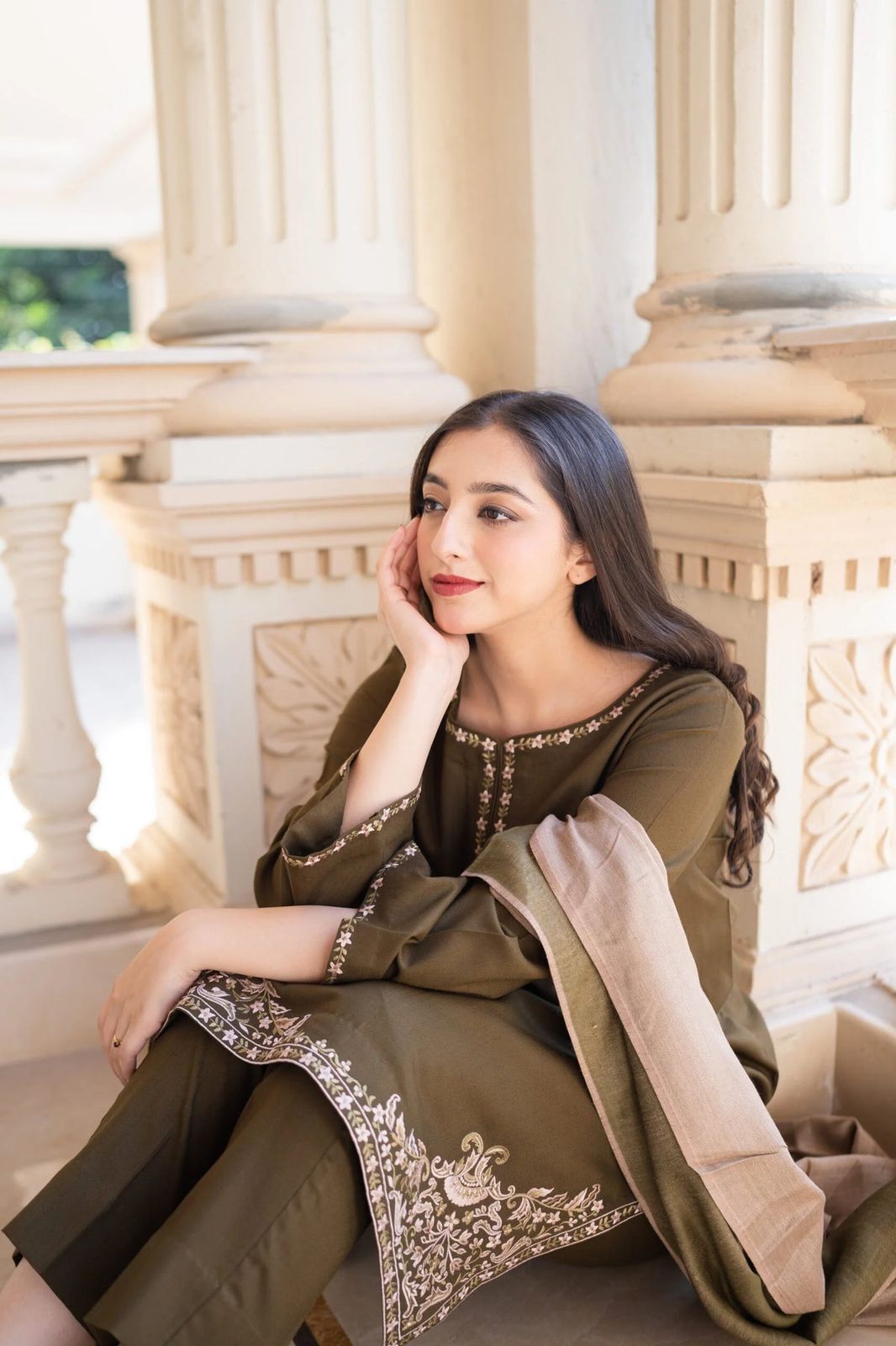 ASLING | LAWN 3 PIECE UNSTICHED FULL HEAVY EMB SUIT FOR SUMMER 2025