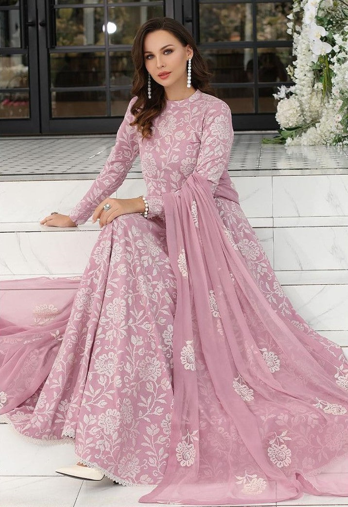 BAREEZE | LAWN 3 PIECE UNSTICHED FULL HEAVY EMB SUIT FOR SUMMER 2025