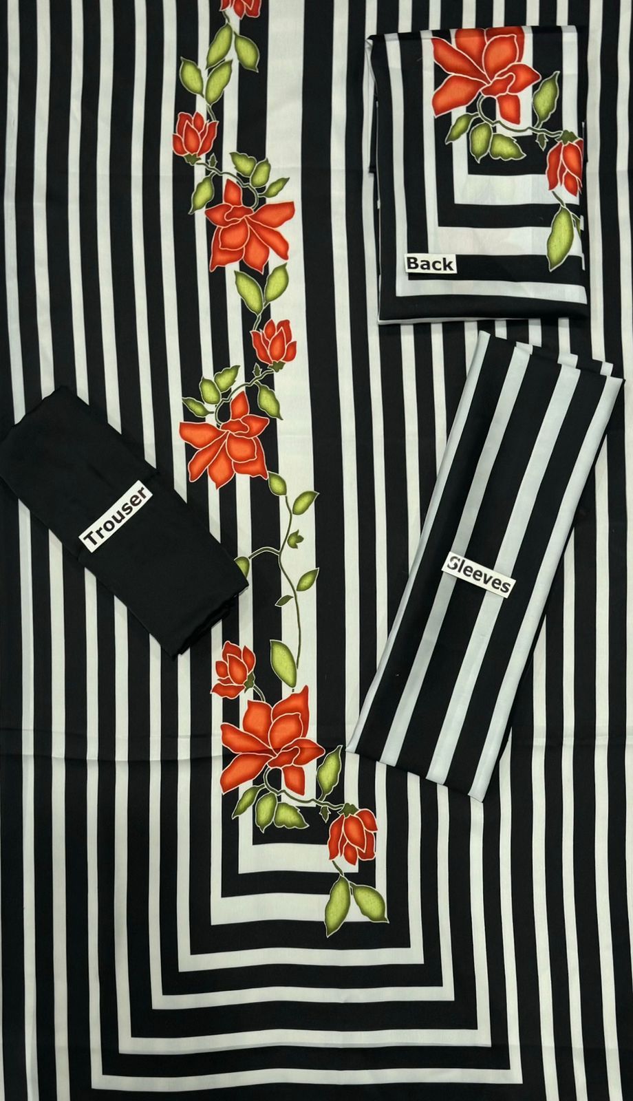 LULUSAR | DIGITAL PRINTED 2 PIECE WITH DIGITAL PRINTED SHIRT & TROUSER FOR WINTER 2024-2025