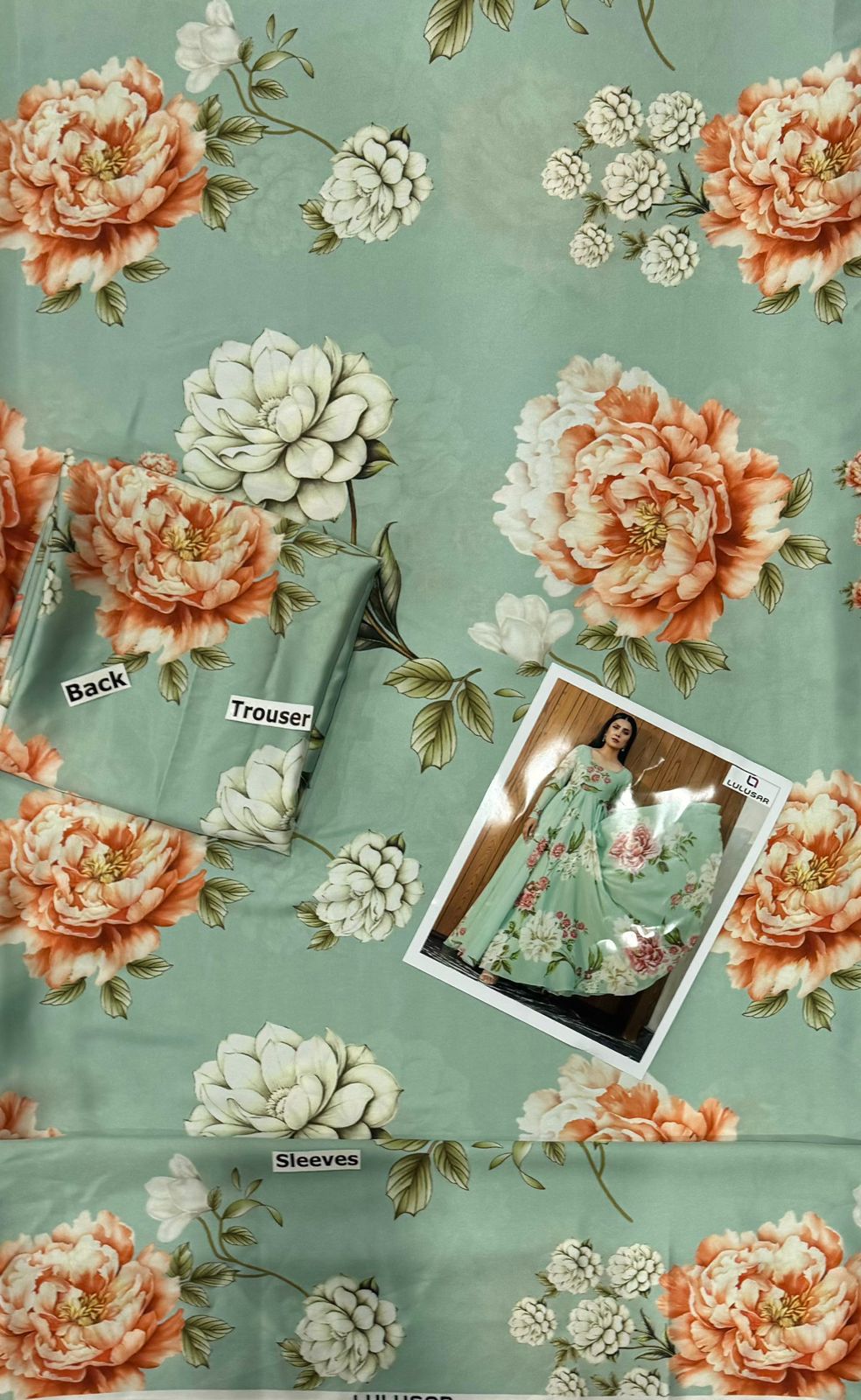 LULUSAR | DIGITAL PRINTED 2 PIECE WITH DIGITAL PRINTED SHIRT & TROUSER FOR WINTER 2024-2025