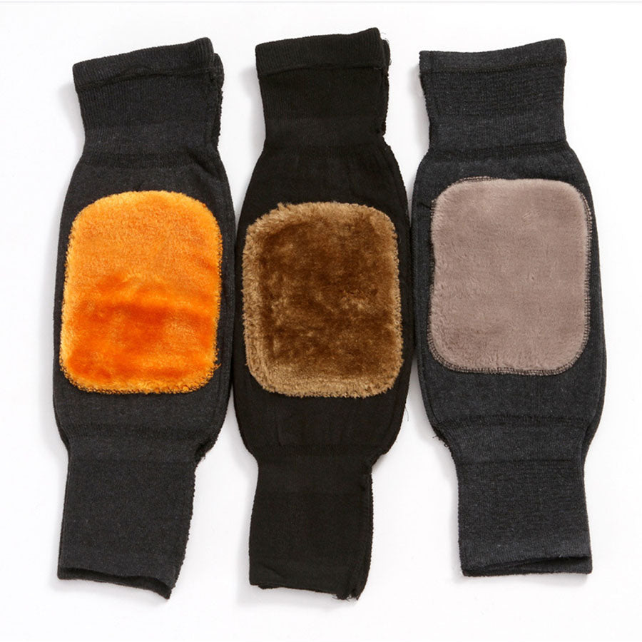 2 pc Cashmere Lag Warmer Thick Warm Wool Kneepad For Winter