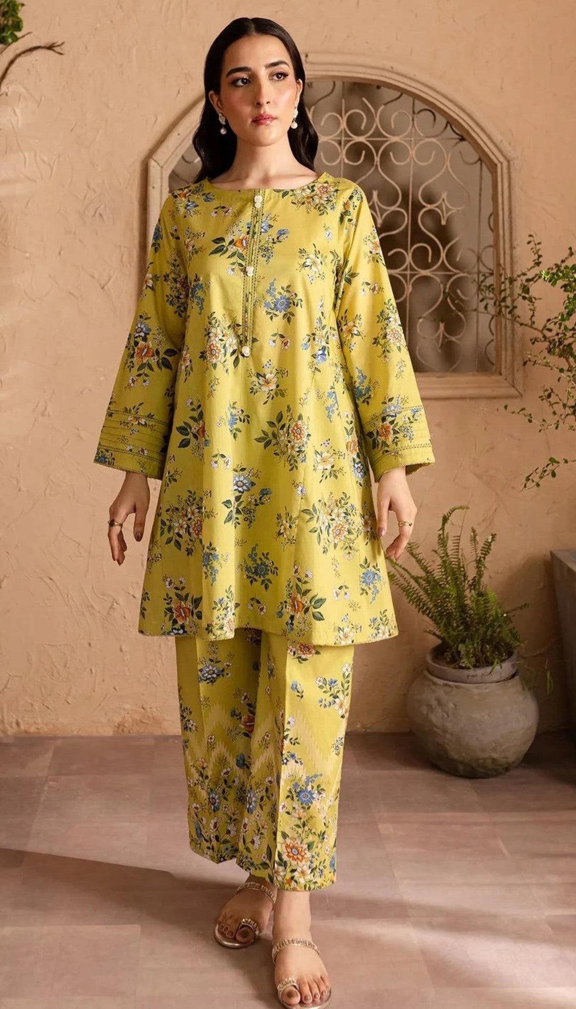 LULUSAR | DIGITAL PRINTED 2 PIECE WITH DIGITAL PRINTED SHIRT & TROUSER FOR WINTER 2024-2025