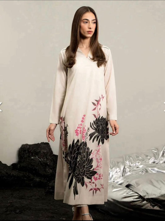 LULUSAR | DIGITAL PRINTED 2 PIECE WITH DIGITAL PRINTED SHIRT & TROUSER FOR WINTER 2024-2025