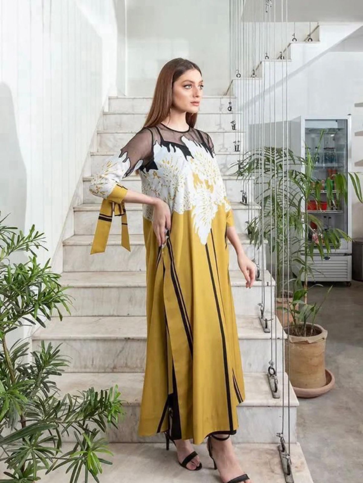 LULUSAR | DIGITAL PRINTED 2 PIECE WITH DIGITAL PRINTED SHIRT & TROUSER FOR WINTER 2024-2025