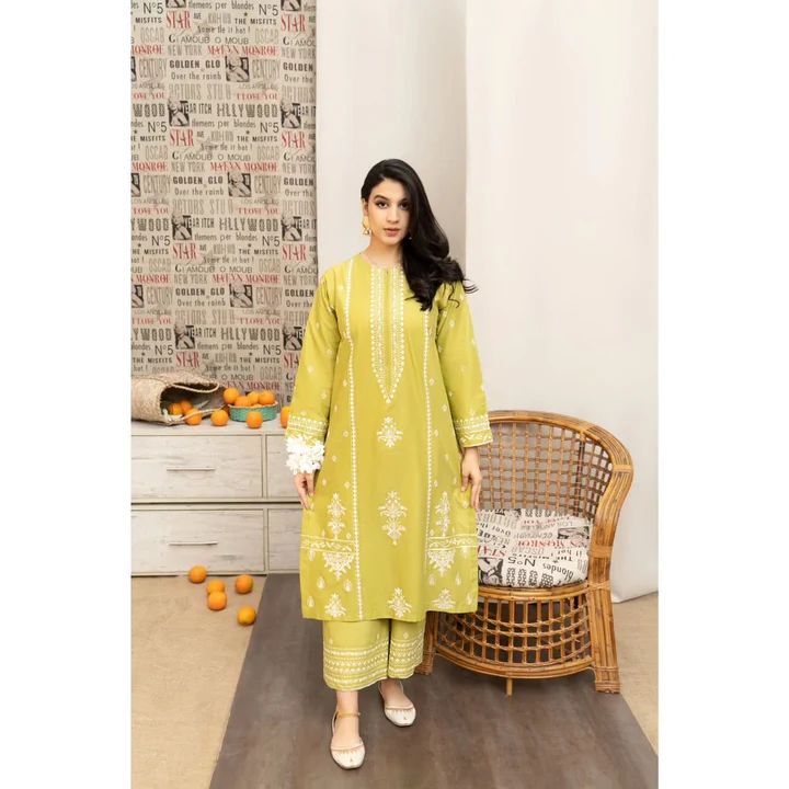 URGE | DHANAK 3 PIECE FULL HEAVY EMBROIDERED SUIT FOR WINTER 2024-2025