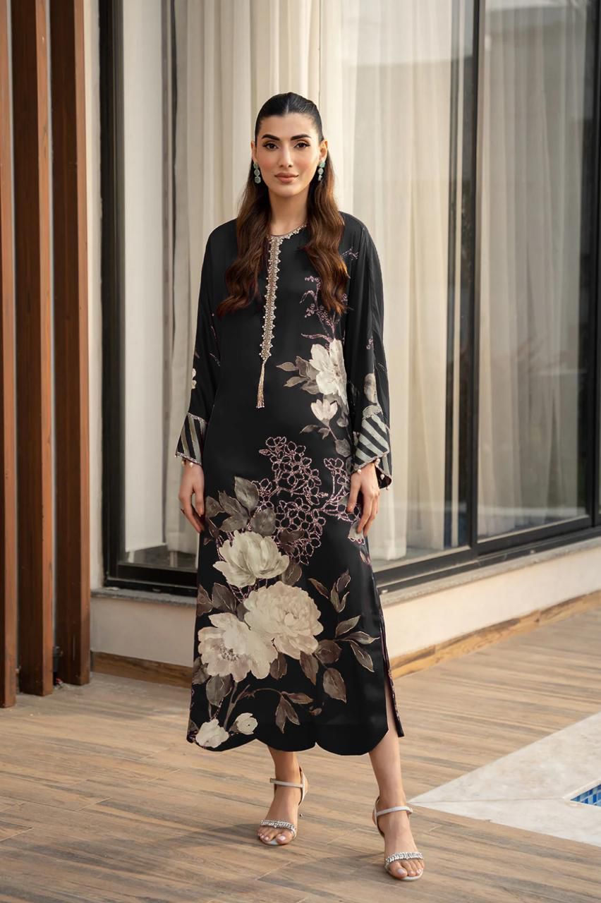 LULUSAR | DIGITAL PRINTED 2 PIECE WITH DIGITAL PRINTED SHIRT & TROUSER FOR WINTER 2024-2025