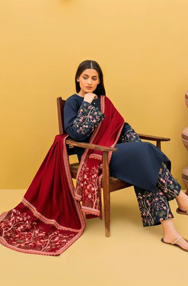 KASTOOE | DHANK 3 PIECE WEDDING WINTER COLLECTION FOR 2024-2025