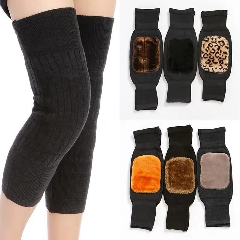 2 pc Cashmere Lag Warmer Thick Warm Wool Kneepad For Winter