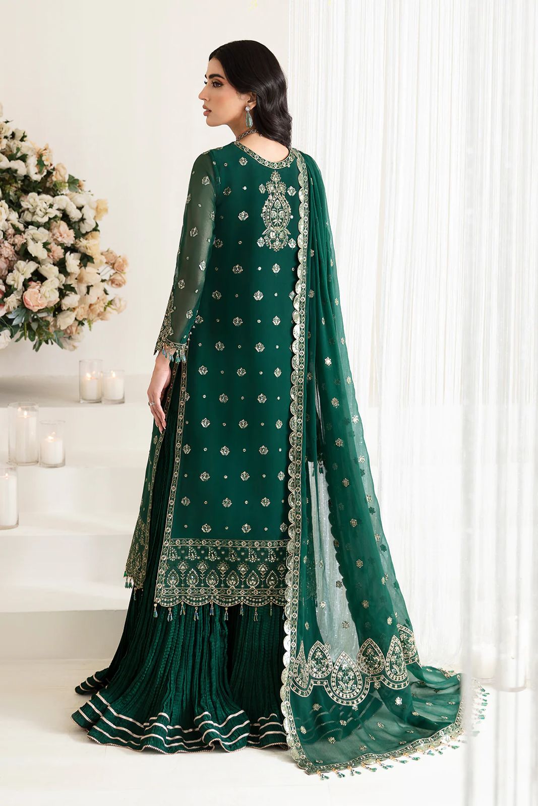 ALIZEH | CHIFFON FULL HEAVY EMBROIDERY SUIT FOR PARTY & MARRIAGE SEASON 2025