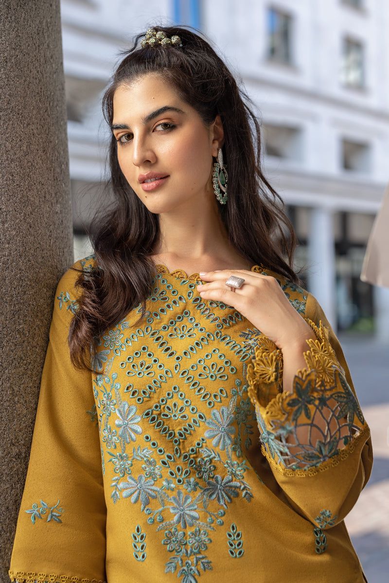 RANG RASIYA | LAWN 3 PIECE FULL EMB UNSTICHED SUIT FOR SUMMER 2015