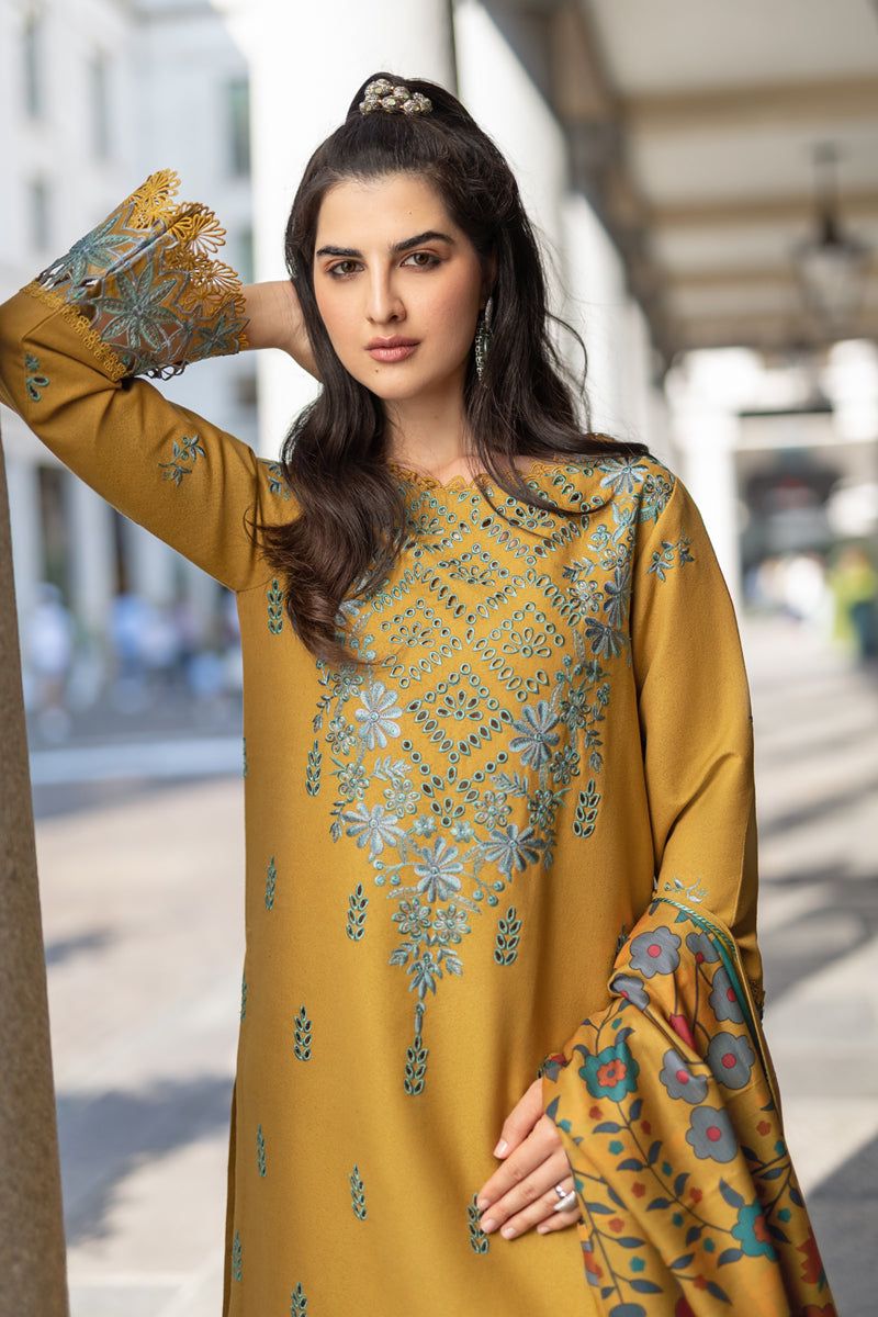 RANG RASIYA | LAWN 3 PIECE FULL EMB UNSTICHED SUIT FOR SUMMER 2015