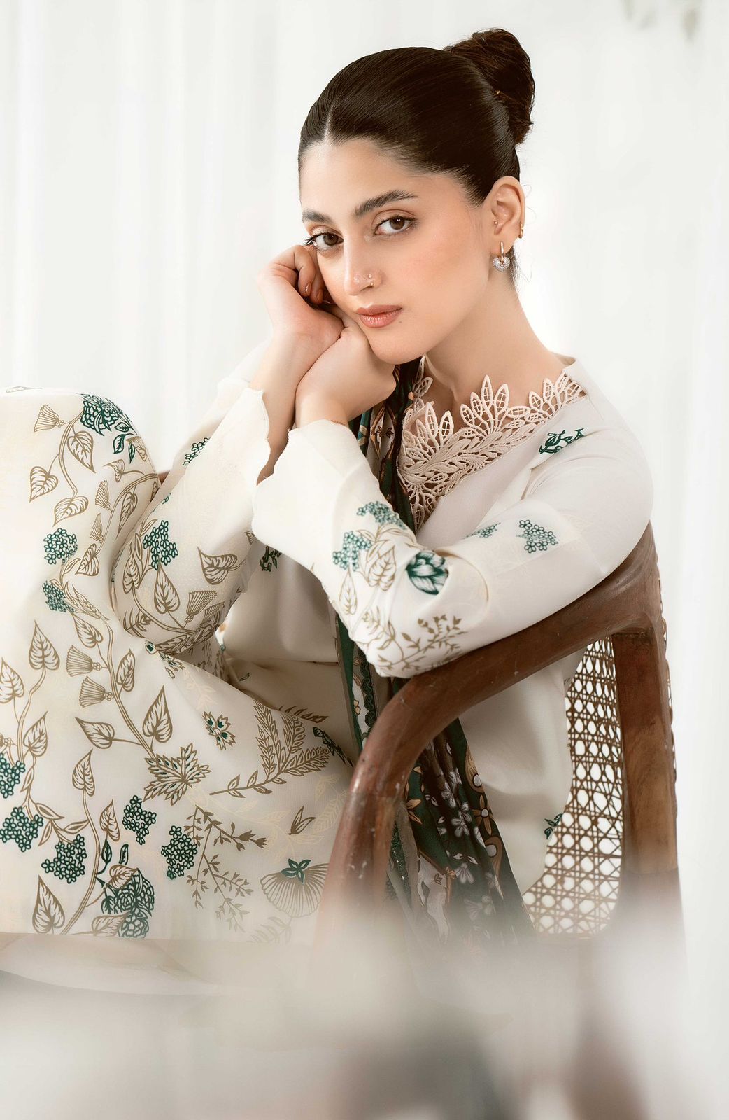 ASIM JOFA | LAWN 3 PIECE FULL EMB UNSTICHED SUIT FOR SUMMER 2015