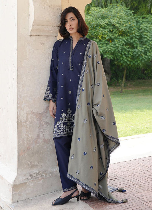 BATIK | LAWN 3 PIECE FULL EMB UNSTICHED SUIT FOR SUMMER 2025