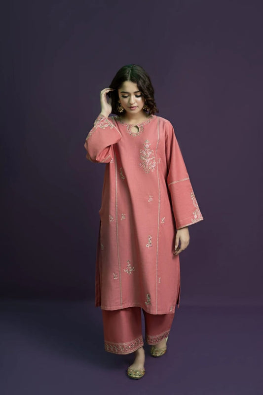 BAREEZE | LAWN 2 PIECE UNSTICHED FULL HEAVY EMB SUIT FOR SUMMER 2025