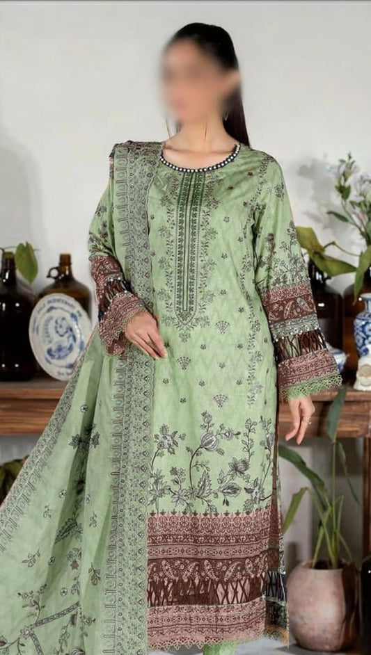 JOHRA | DHANAK 3 PIECE HEAVY EMB SUIT FOR WINTER 2024-2025 D-9002B