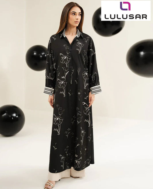 LULUSAR | DIGITAL PRINTED 2 PIECE WITH DIGITAL PRINTED SHIRT & TROUSER FOR WINTER 2024-2025