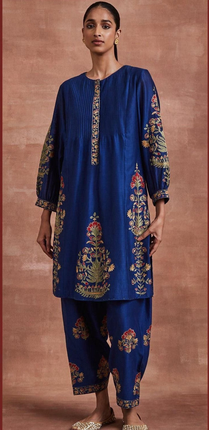 ELAHE | LAWN 2 PIECE FULL EMB UNSTICHED SUIT FOR SUMMER 2025