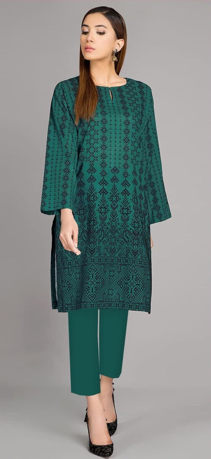 KAYSERIA | LAWN 2 PIECE FULL EMB UNSTICHED SUIT FOR SUMMER 2025