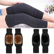 2 pc Cashmere Lag Warmer Thick Warm Wool Kneepad For Winter