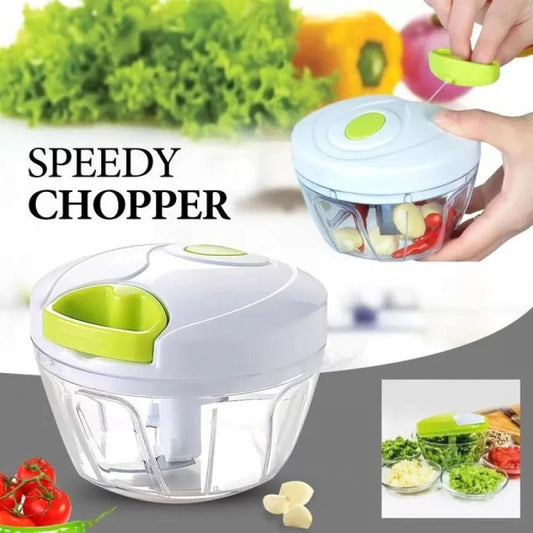 EASY SPIN CUTTER MULTI FUNCTIONAL MANUAL FOOD CHOPPER FOR KITCHEN