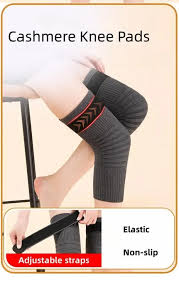 2 pc Cashmere Lag Warmer Thick Warm Wool Kneepad For Winter